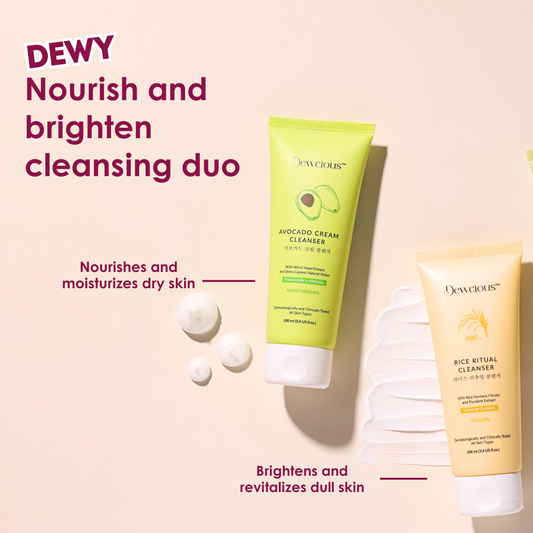 Nourish and Brighten Cleansing Duo