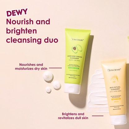Nourish and Brighten Cleansing Duo