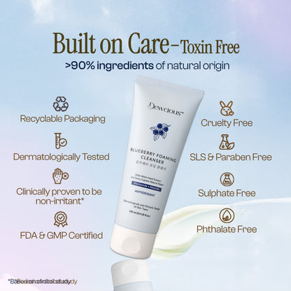 Blueberry Foaming Cleanser